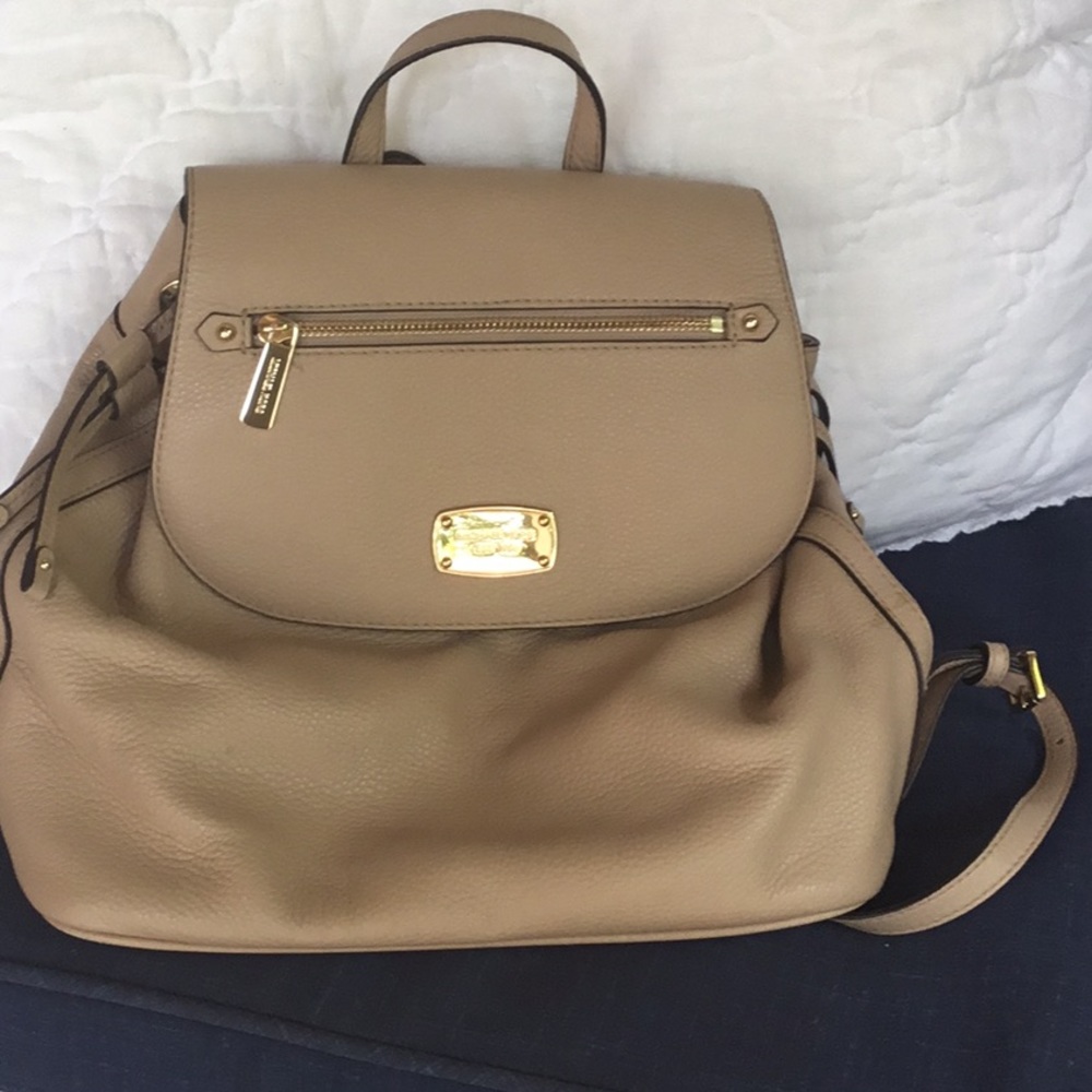 Michael Kors Leather Backpack Purse